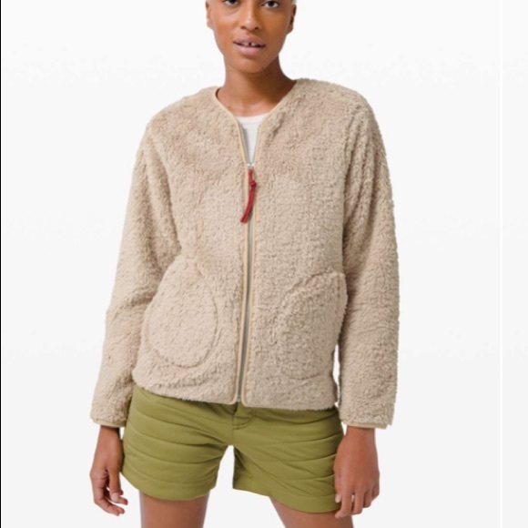 Lululemon Oh So Sherpa Full Zip - Size 4 - Picture 1 of 9